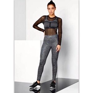 NWT Nike One Luxe Heather Gray Leggings Size Small